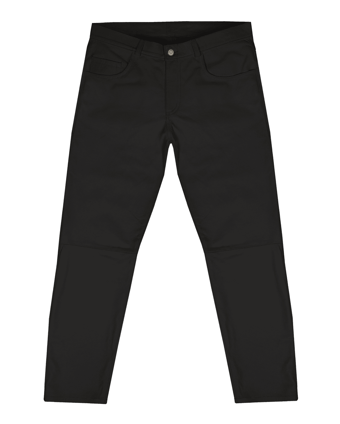 Real Leather Pant Nero